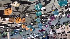 Ceiling fan at Lowe’s my frist time
