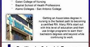 Nursing Schools in San Antonio, Texas | What Program is Right For You?