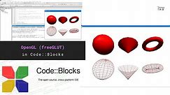 How To Setup OpenGL freeGLUT in CodeBlocks ? Computer Graphics | Windows 10/8/7