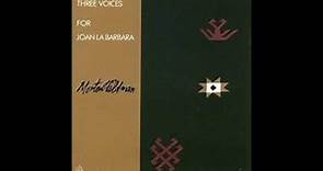 Morton Feldman / Joan La Barbara - Three Voices: First Words
