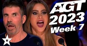 America's Got Talent 2023 All AUDITIONS | Week 7