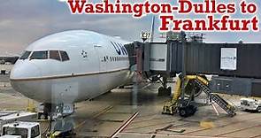 Full Flight: United Airlines B777-200 Washington-Dulles to Frankfurt (IAD-FRA)