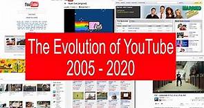 The Evolution of YouTube from 2005 - 2020