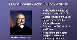 President John Quincy Adams Biography