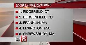 Connecticut town tops list of '100 Safest Cities in America'