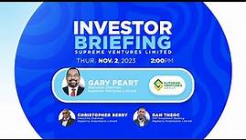Mayberry Investments Limited: Investor Briefing - 'SVL'