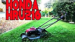 Honda 216 self propelled mower