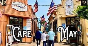Cape May New Jersey [4K] Downtown Walking Tour