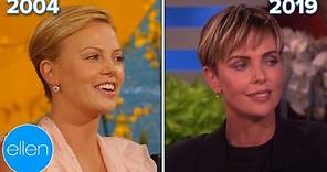 Charlize Theron's First & Last Appearances on The Ellen Show