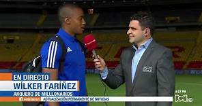 Declaraciones de Wuilker Fariñez, figura del Millonarios 1-1 Nacional: Fecha 9 Liga Águila 2019-I