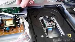 DVD player will not eject easy fix