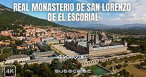 Real Monasterio de San Lorenzo de el Escorial - Patrimonio de la Humanidad UNESCO | Drone [4K]