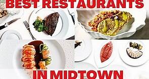 Top 5 BEST NYC Restaurants in Midtown | New York City