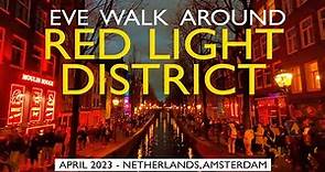 Amsterdam Walk: De Wallen, April 2023, Netherlands [4K]