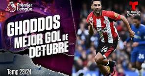 Saman Ghoddos y el mejor gol de octubre de la Premier | Premier League | Telemundo Deportes