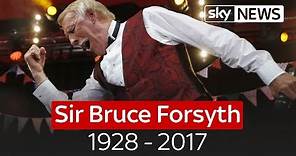 Veteran TV host Sir Bruce Forsyth dies at 89
