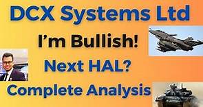 DCX Systems Ltd Share Analysis | Best Stock to Buy Now | DCX System Share Latest News #multibagger
