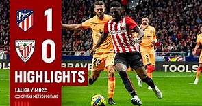 HIGHLIGHTS | Atlético de Madrid 1-0 Athletic Club | LaLiga 2022-23 MD22