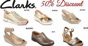 CLARKS SHOES ALLSTYLE 50% DISCOUNT SHOE SANDALS COLLECTION FOR WOMENS