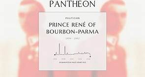 Prince René of Bourbon-Parma Biography
