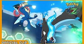 Greninja Battles Charizard | Pokémon the Series: XYZ | Official Clip