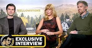 Wes Bentley, Kelly Reilly & Dave Annabelle YELLOWSTONE Interview! (JoBlo.com Exclusive)