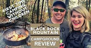 CAMPGROUND REVIEW | Black Rock Mountain State Park | Mountain City, GA POP UP CAMPING