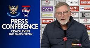 Craig Levein // Ross County Preview (H)