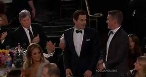 Matt Bomer kisses his husband - Golden Globes Awards 2015