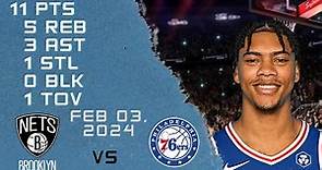 Jaden Springer player Full Highlights vs NETS NBA Regular season game 03-02-2024