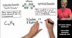 Empirical Formula and Molecular Formula Introduction