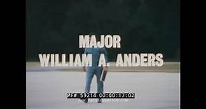 1968 PROFILE OF APOLLO ASTRONAUT WILLIAM ANDERS OFFICIAL NASA FILM 59214