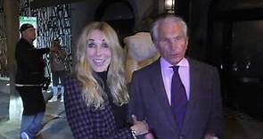 Alana Stewart and ex husband George Hamilton share thoughts on George H W Bush after dinner at Crai