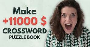 How to Make Crossword Puzzle Book for Amazon KDP With Free Software and Make 11000$ Per Month