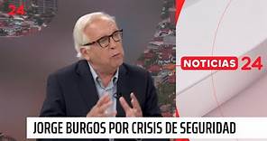 Jorge Burgos: “Si se va a discutir el Estado de Excepción en la RM debiera ser por zonas”