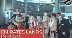 Dubai to Miami: Emirates completes maiden flight to Florida's second-largest city