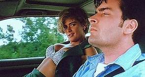 Kristy Swanson and Charlie Sheen in the car - Movie Recap