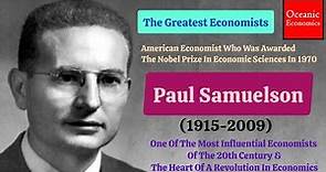 Paul Samuelson (American Economist) -in English
