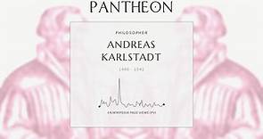 Andreas Karlstadt Biography - German theologian (1486–1541)