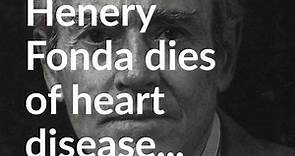 Henry Fonda's Death