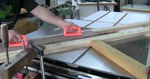 Making Cove Moulding on the Table Saw