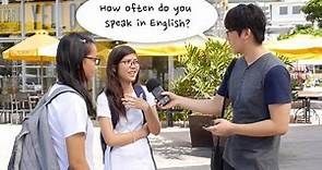 How often do you Filipinos speak in English?