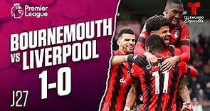 Highlights & Goals: Bournemouth vs. Liverpool 1-0 | Premier League | Telemundo Deportes