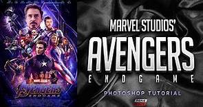 Avengers Endgame - Official Poster Photoshop Tutorial