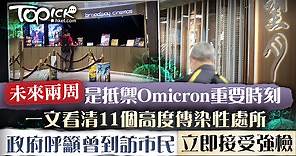 【強制檢測】政府列出高度傳染性處所名單　曾到訪市民須盡快接受檢測【附名單】 - 香港經濟日報 - TOPick - 新聞 - 社會