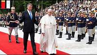 Pope Francis arrives in Bucharest for three-day visit to Orthodox Romania