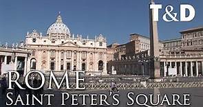 Saint Peter Square 🇮🇹 Rome Tourist Guide - Travel & Discover