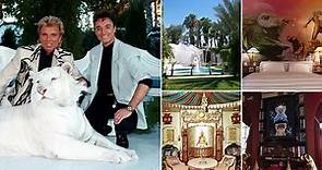Welcome to the jungle: Inside Siegfried and Roy's fantastical 'Little Bavaria' compound in Las Vegas, which housed magicians' menagerie of animals and was 'opulent to the point of vulgarity' - as it's set to be DEMOLISHED and turned into apartments