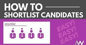 How to Shortlist Candidates for Interview