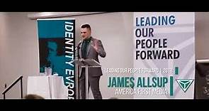 Identity Evropa- Internet to Institutions (James Allsup)